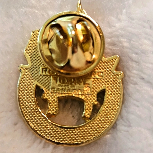RCMP GRC 102 RL Royal Canadian Mounted Police Horse Badge Canada Lapel Pin Vtg. - Picture 6 of 7